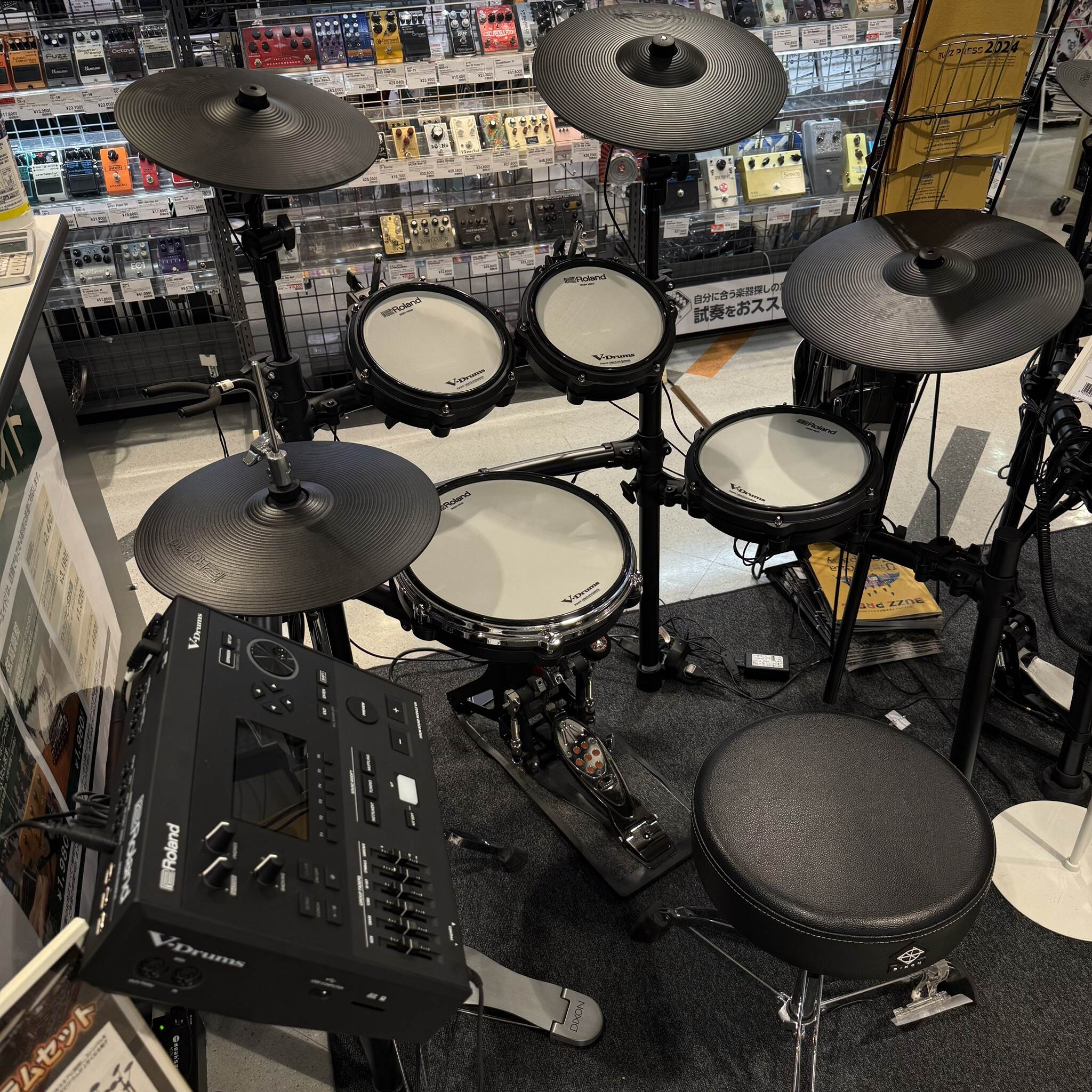 Roland 電子ドラム発売！『TD-513SC-S』『TD-313SC-S』水戸マイム店に入荷しました！