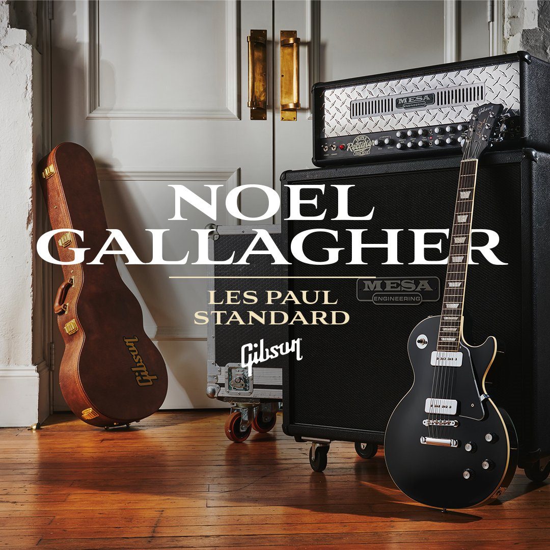 【初回入荷分抽選販売】Gibson Noel Gallagher Les Paul Standard／Ebony【申込受付中】