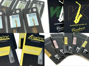 【4種比較】サックス用樹脂リードございます