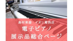 【電子ピアノ総合】ピアノアドバイザーがご提案！人気モデル揃ってます♪