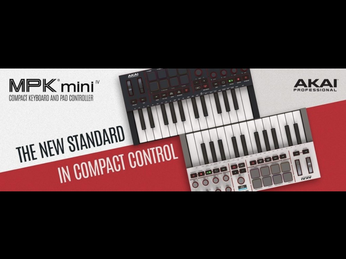 【デジタル】AKAI MPK mini Ⅳ 展示開始いたしました！