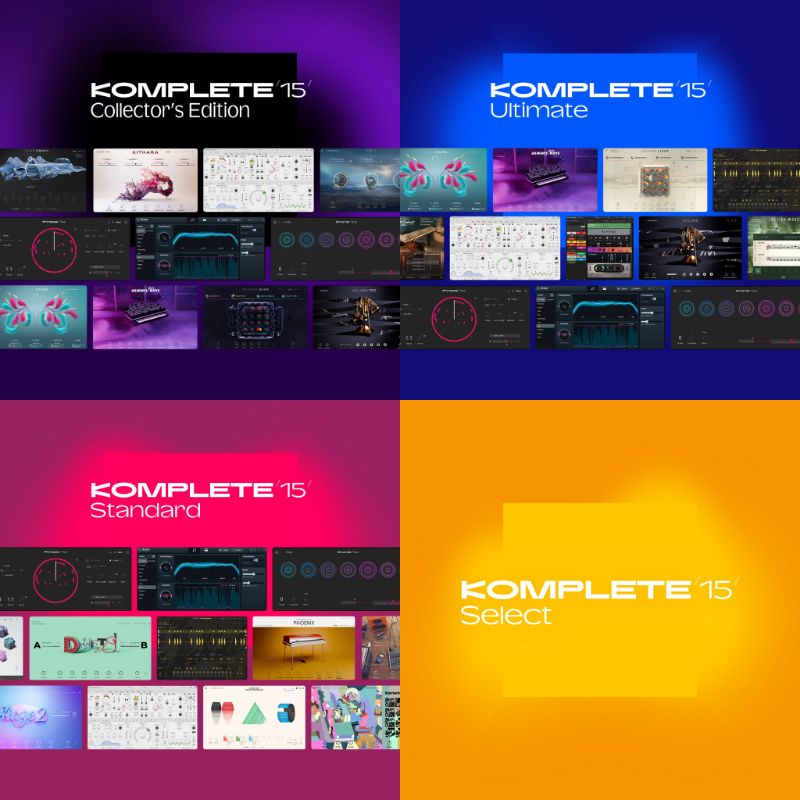 🎹数量限定！ Native Instruments Komplete 15アップグレード版が半額