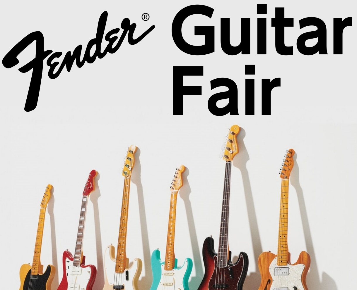 【終了しました】2025/11/21(金)~11/24（月・祝）Fenderフェア開催