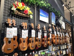 イオンモール水戸内原店　おすすめウクレレをご紹介！