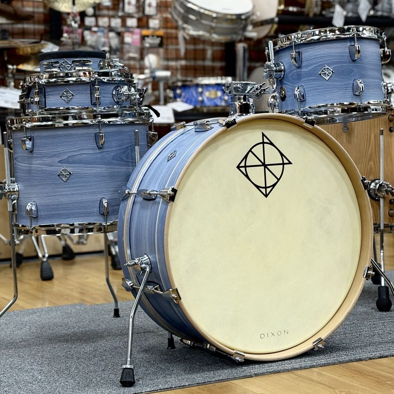 【新入荷】Dixon Little Roomer PODL520 4pc Kit【コンパクトなドラムセット】