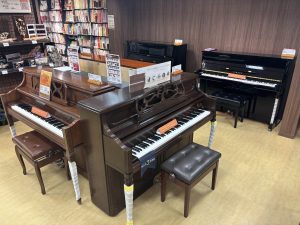 厳選！中古ピアノ選びならフィール旭川店へ