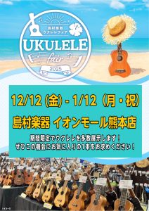 ウクレレフェア開催！