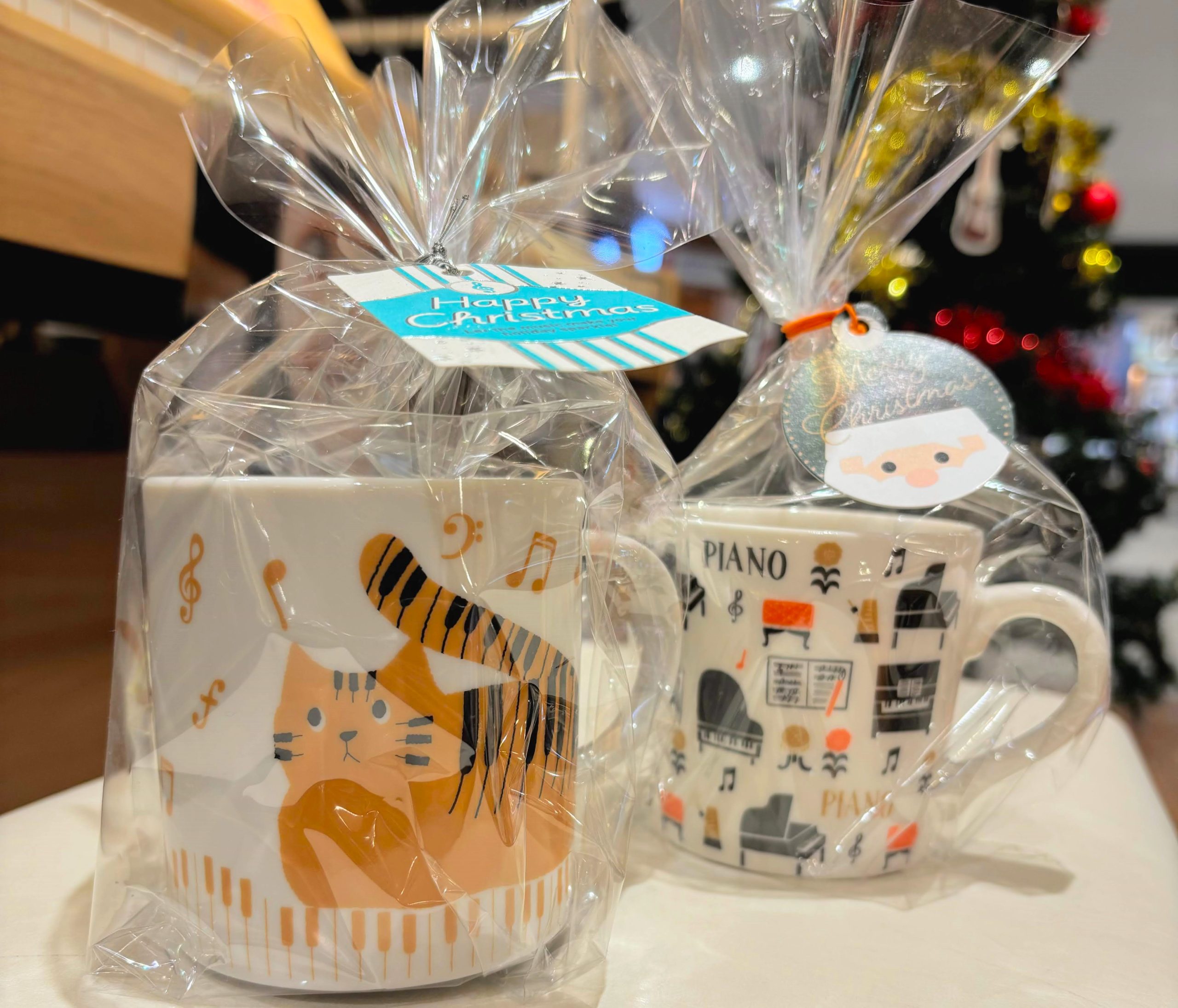 クリスマスにおすすめ☆音楽ギフトのご紹介！～冬にぴったりマグカップ～