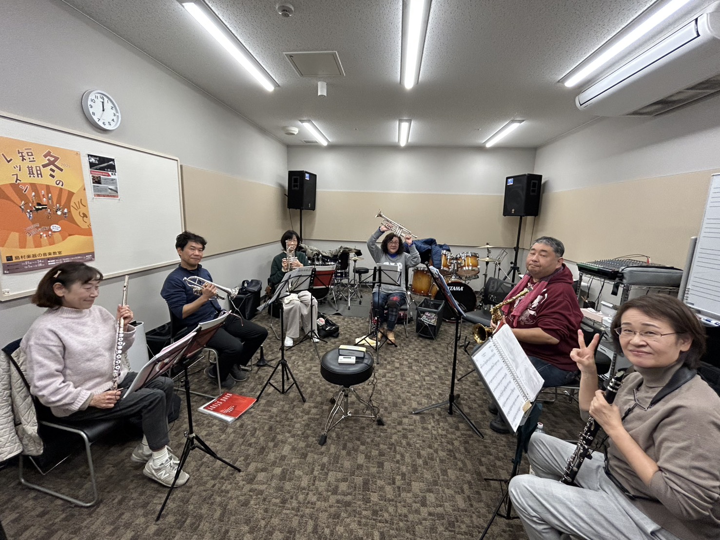 【サークル】ららかど吹奏楽団開催レポート