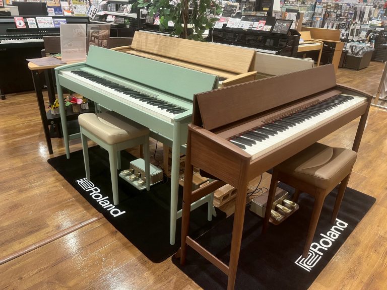 【カリモク家具✕ROLAND】 電子ピアノ「きよら（KIYOLA）」東海地区では名古屋モゾ店だけ全カラー展示してます！！