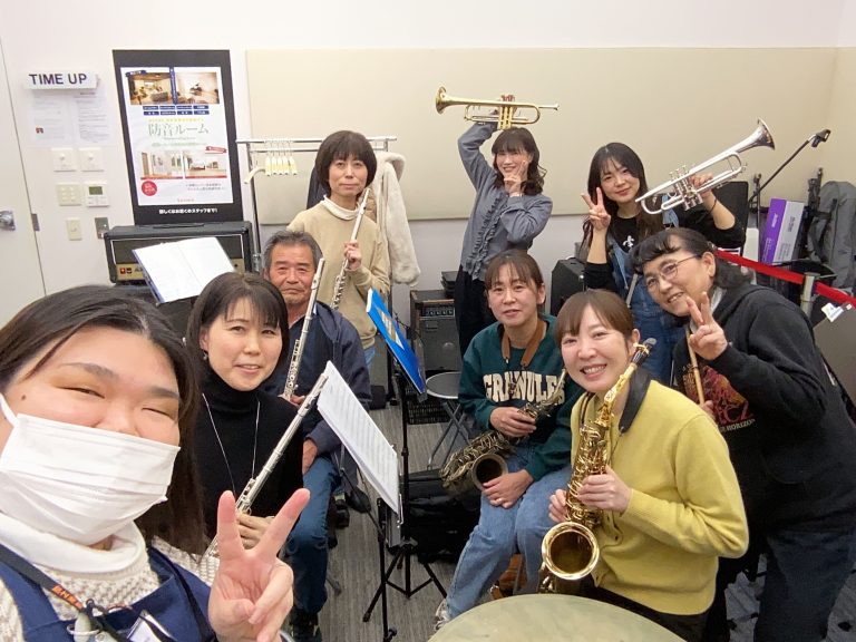 【吹奏楽サークル】ちゃやすい通信vol.73 ～1/12（月祝）ラストレポート～