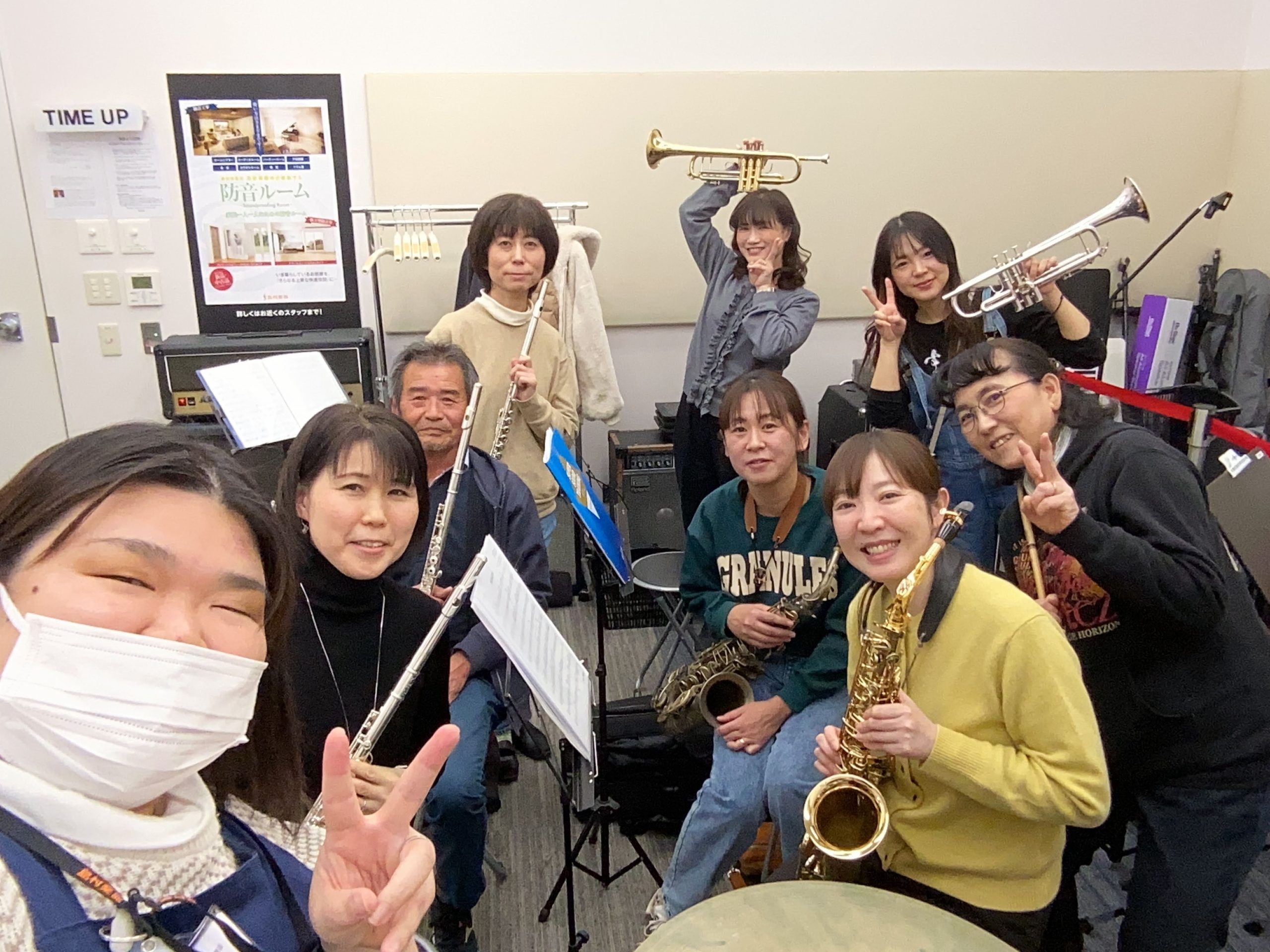 【吹奏楽サークル】ちゃやすい通信vol.73 ～1/12（月祝）ラストレポート～