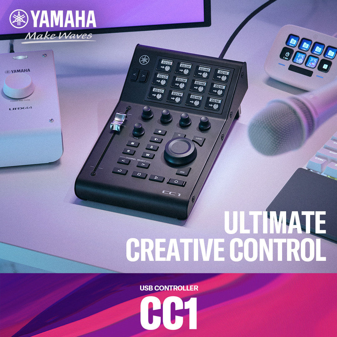 YAMAHAから新たなフィジカルコントローラーCC1 が登場！