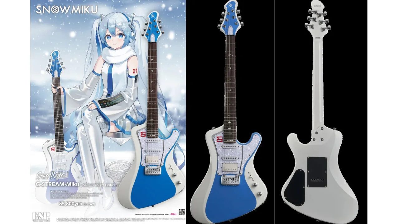 GrassRoots　G-STREAM-Miku SNOW MIKU｜雪ミク仕様が登場！2026年2月7日10時よりご注文を承ります