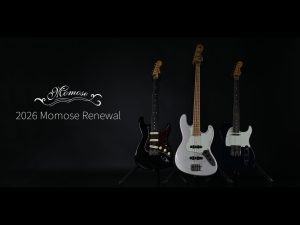 Momose 2026 リニューアルモデル｜新仕様ギター 3本入荷（MC1/R・MC2/M・MT1/R）