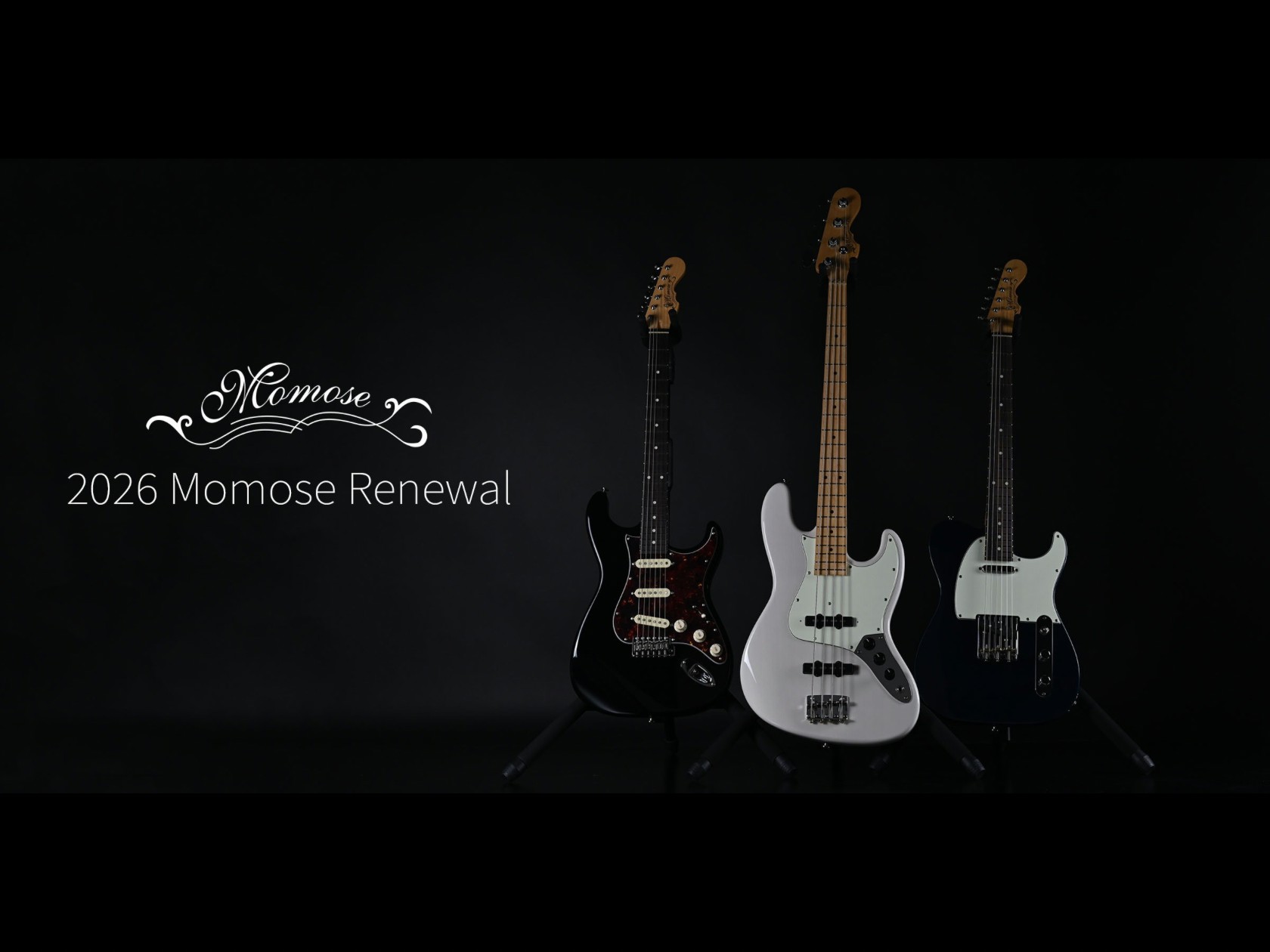 Momose 2026 リニューアルモデル｜新仕様ギター 3本入荷（MC1/R・MC2/M