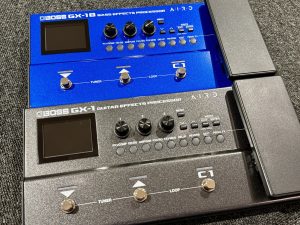 【八王子オクトーレ店】BOSSの人気マルチエフェクター「GX-1」「GX-1B」が店頭で試奏できます！【フリー在庫/展示情報】