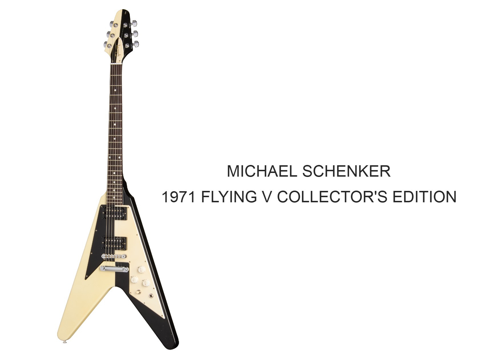 【抽選販売】Gibson Custom Michael Schenker 1971 Flying V Collector’s Edition【申込受付中】