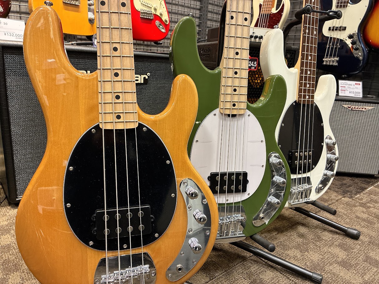 STERLING by Musicman『RAY4』が大分店に入荷！憧れのサウンドがこの