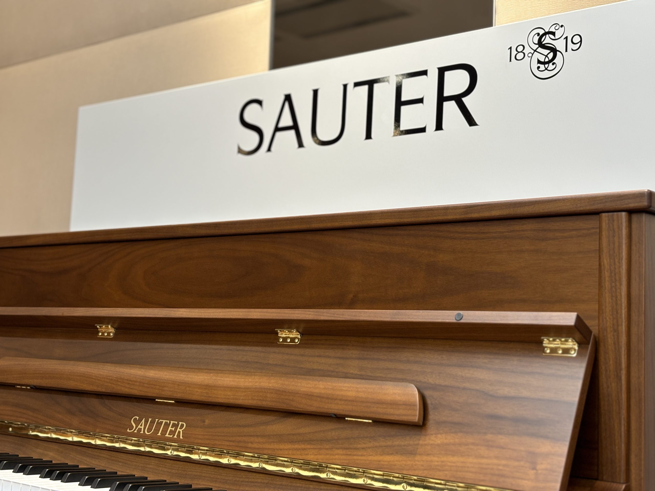 【SAUTER/ザウター】本場ドイツのピアノを店頭でご体感いただけます