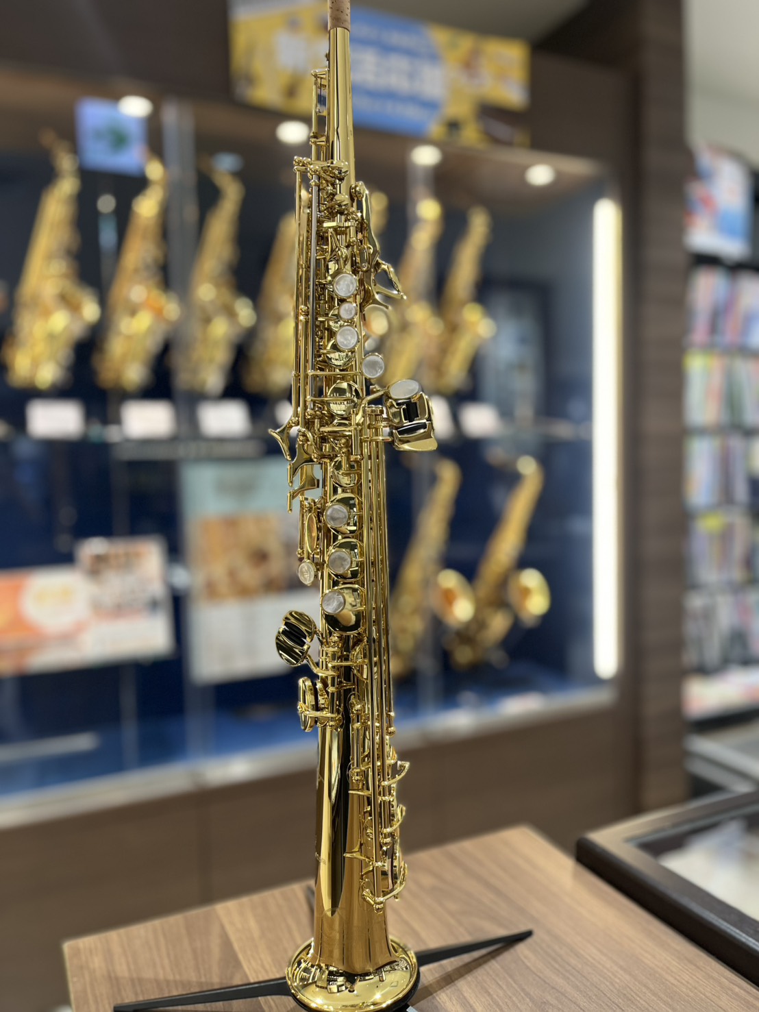 【管楽器入荷のお知らせ】YANAGISAWA/S-WO1～ソプラノサックス～