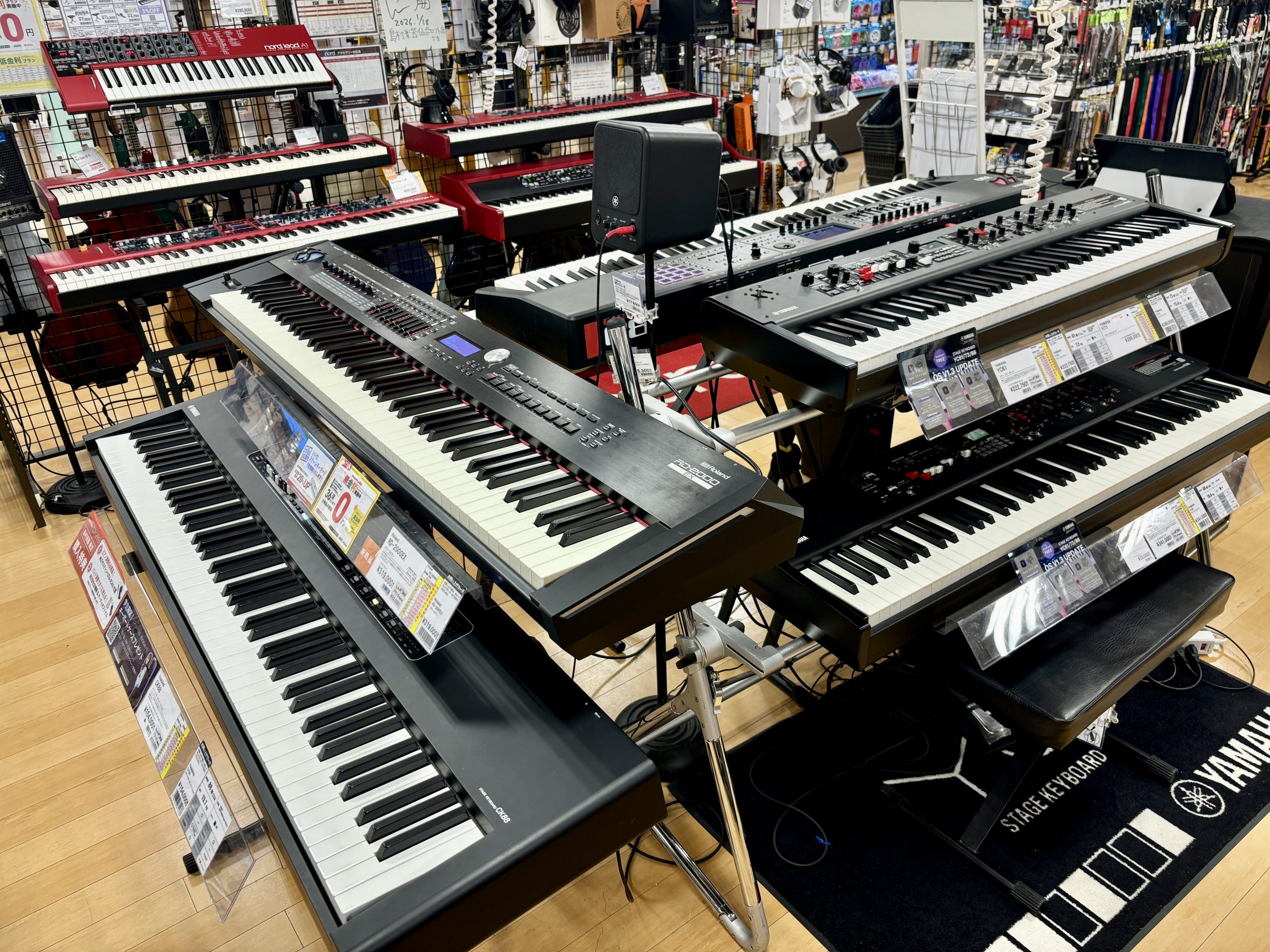 【仙台ロフト店】シンセ／キーボードラインナップ！(2026/04/15更新)