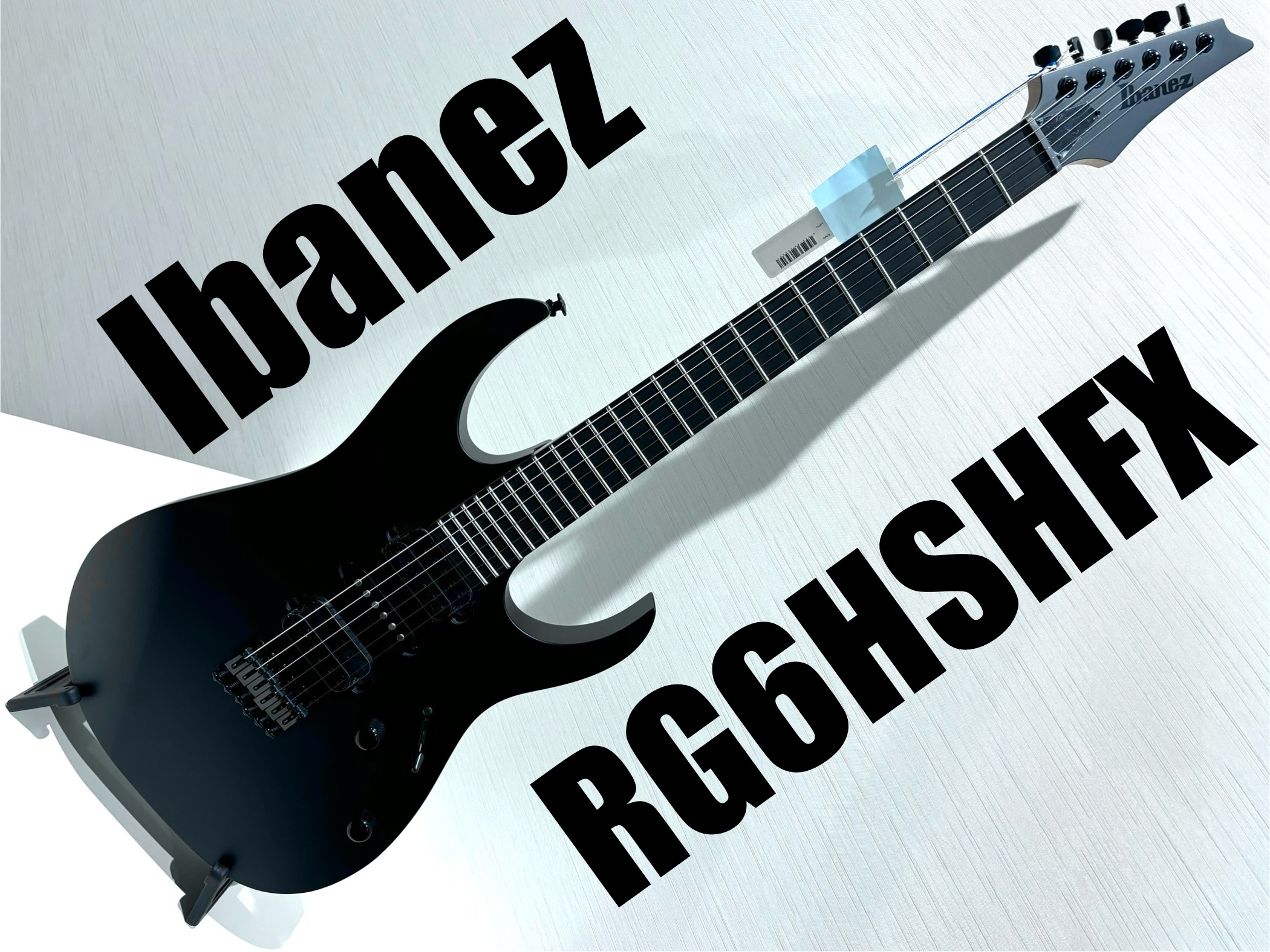 【Ibanez RG6HSHFX】クセのないシンプルさ・パワフルさ【日本製】