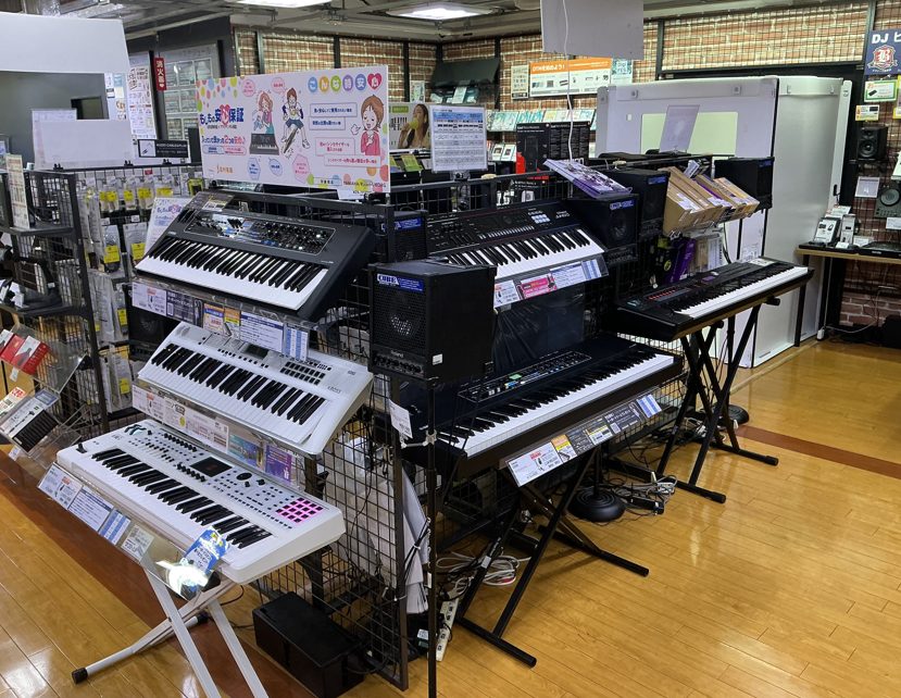 【シンセサイザー総合案内】シンセサイザー選びは是非郡山アティ店へ！