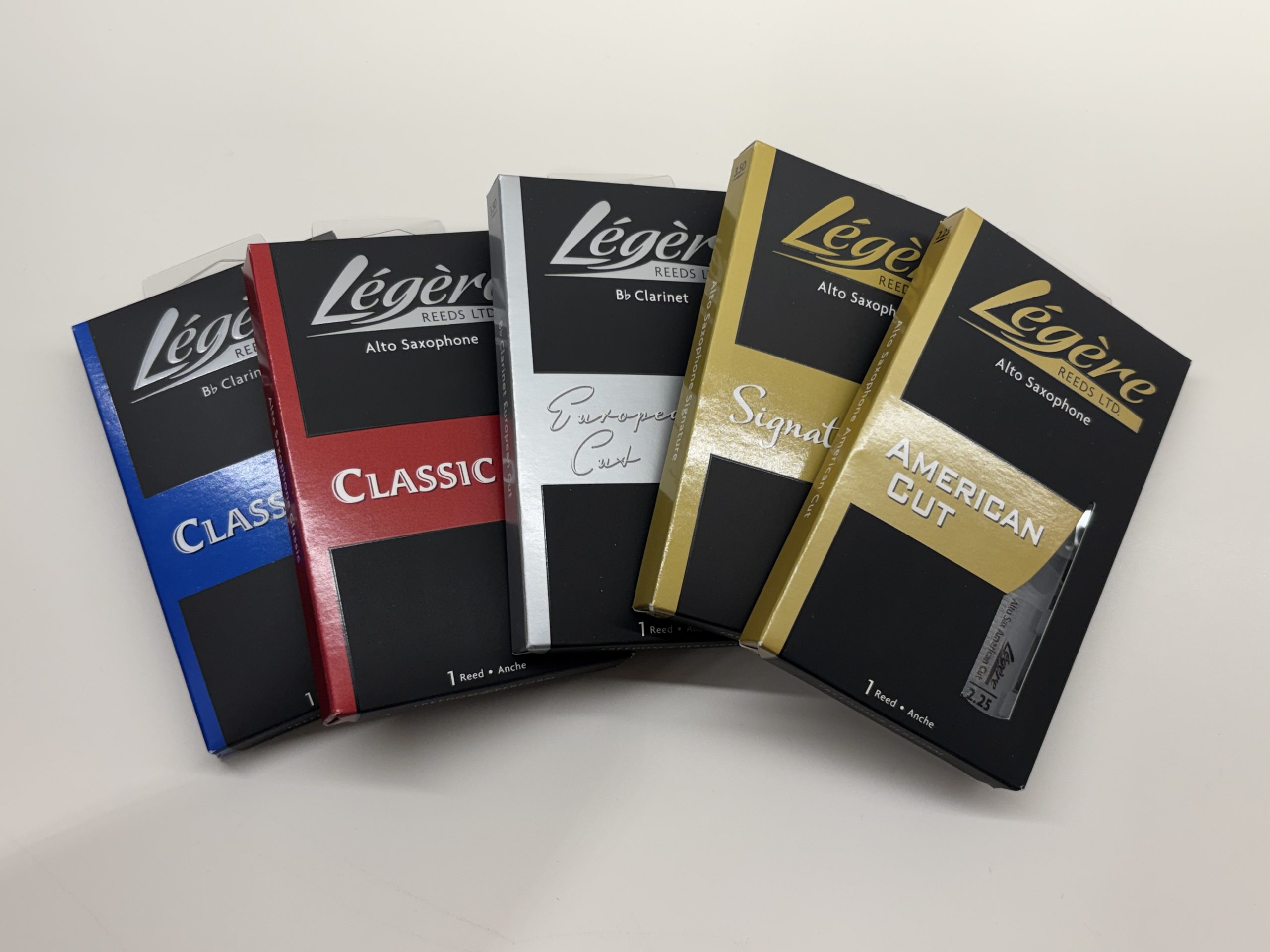 【試奏できます】人気のサックス・クラリネット用樹脂製リード「レジェール」在庫ございます！