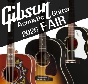 【憧れのギブソンが勢揃い！】Gibsonアコースティックギターフェア期間限定開催！6/19(金)〜7/12(日)