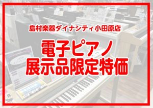 【電子ピアノ】展示品限定特価品【ダイナシティ小田原】