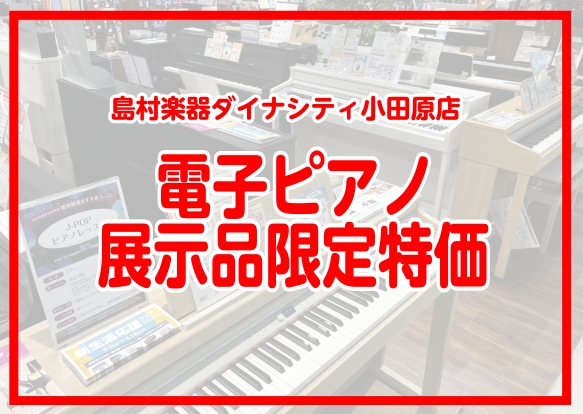 【電子ピアノ】展示品限定特価品【ダイナシティ小田原】