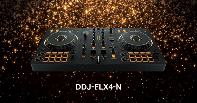 【数量限定！】Pioneer DJ DDJ-FLX4-N (GOLD Edition)【2026年6月26日発売】 / マークイズ葛飾かなまち店