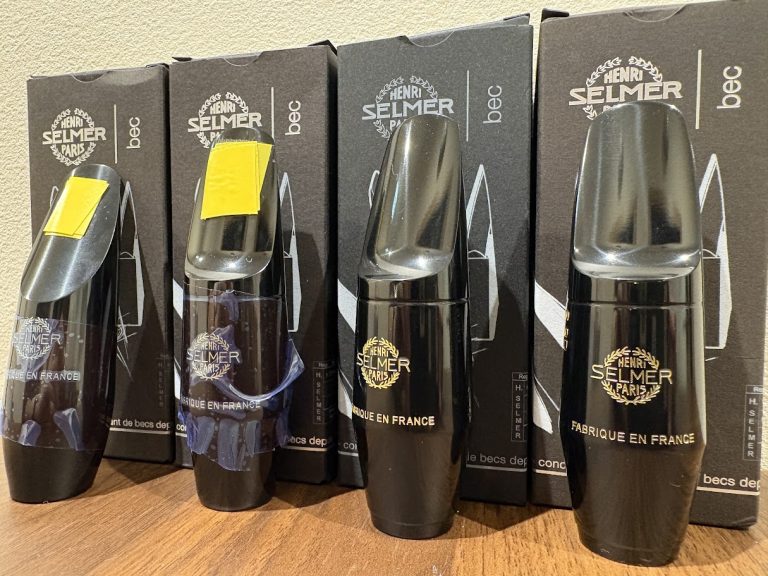 サックスインストラクターが教える「失敗しないマウスピースの選び方とおすすめモデル比較　～セルマーアルトサックス編～」