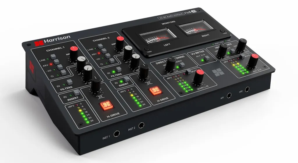 Harrison Audio FLEX10 | H-Driveと32ビット/192kHz対応を備えるUSB