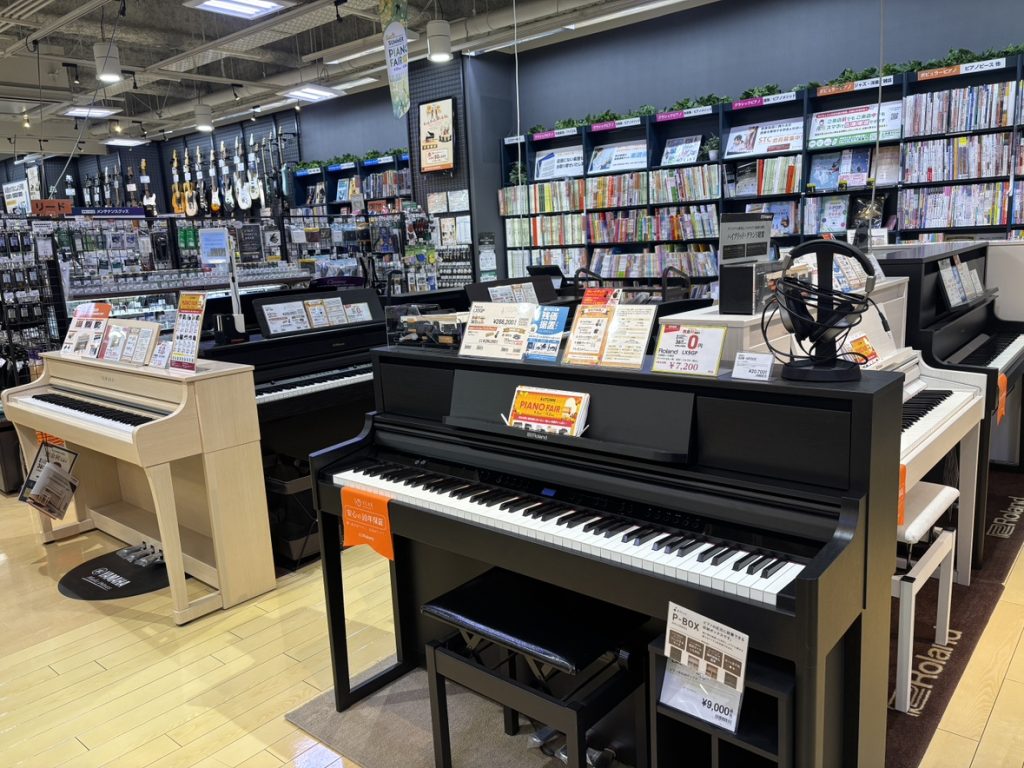 9/5更新！電子ピアノ通信】ピアノフェア開催中！📢 ｜ 仙台長町モール