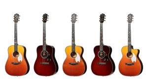 【2026年限定】Headwayより「桜×紅葉」をテーマにした四季桜モデルアコースティックギターが登場！
