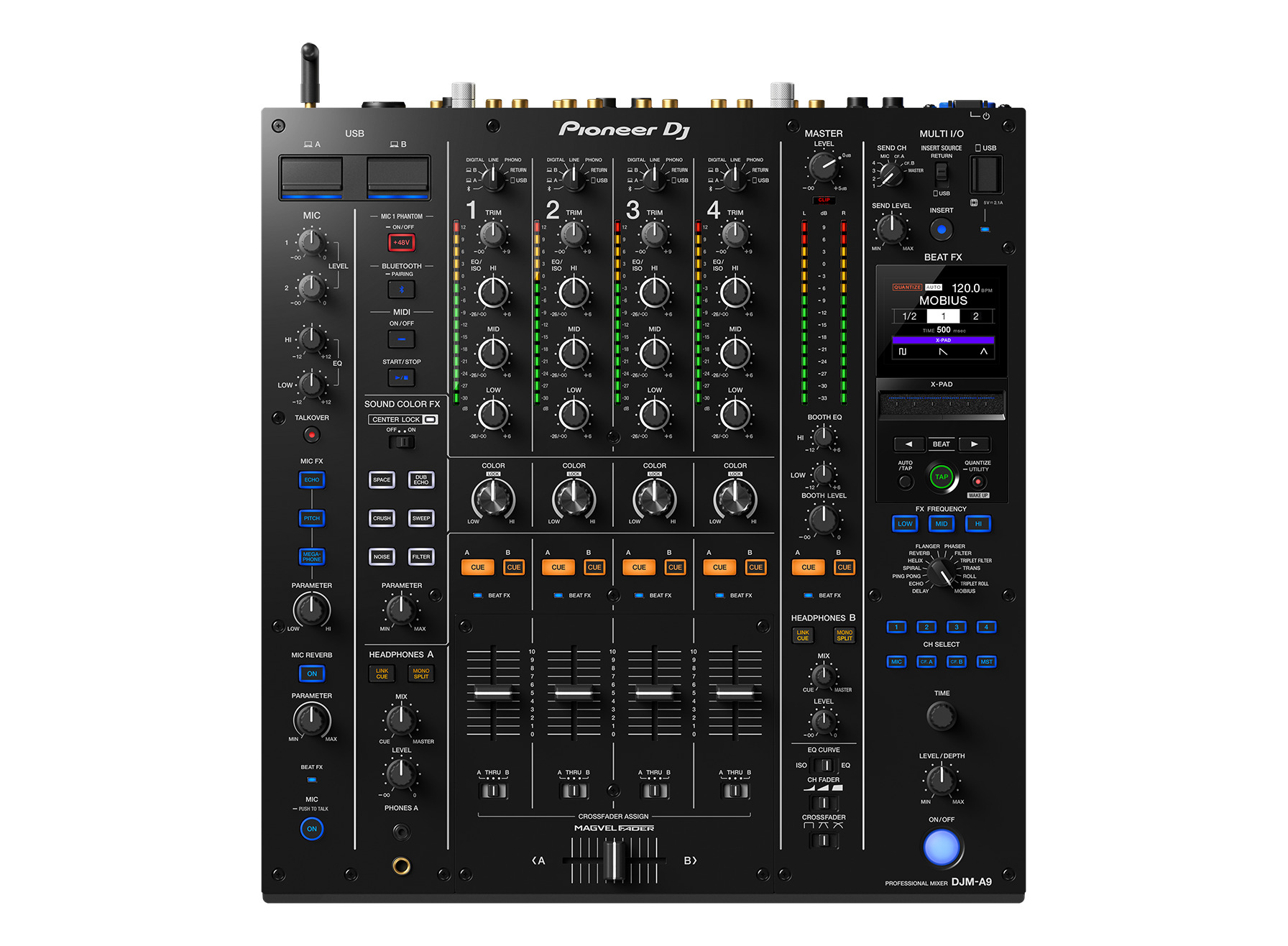 Pioneer DJ【世界中のアーティストが御用達】DJM-A9
