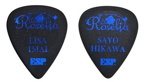 演奏性とグリップ力を高めた新デザイン！Roseliaシグネチャーピック「PA-RS-10 Sayo / Lisa」がESPから発売