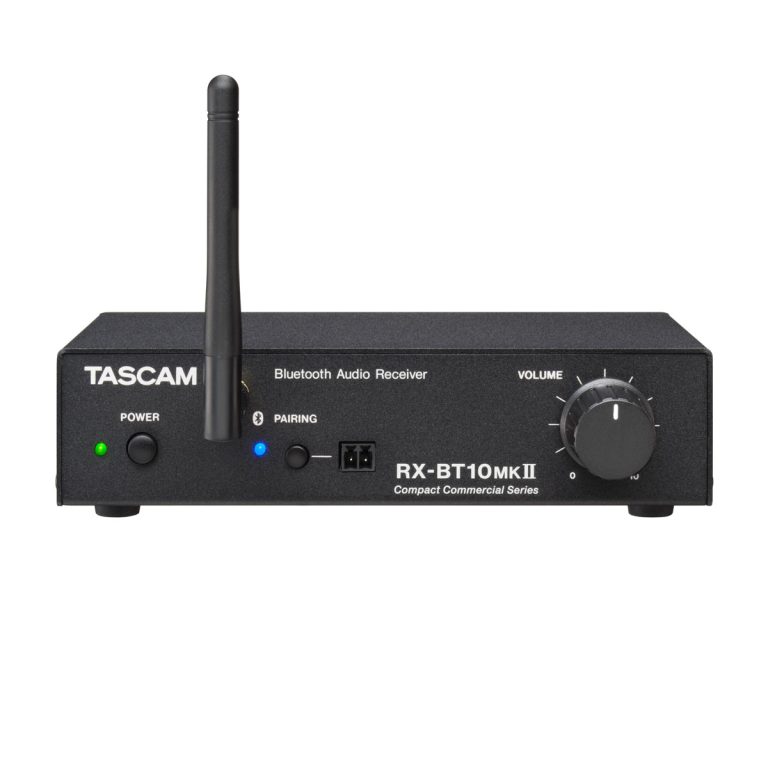TASCAM「RX-BT10MKII」| Bluetooth®機器名のカスタマイズに対応した業務用レシーバー