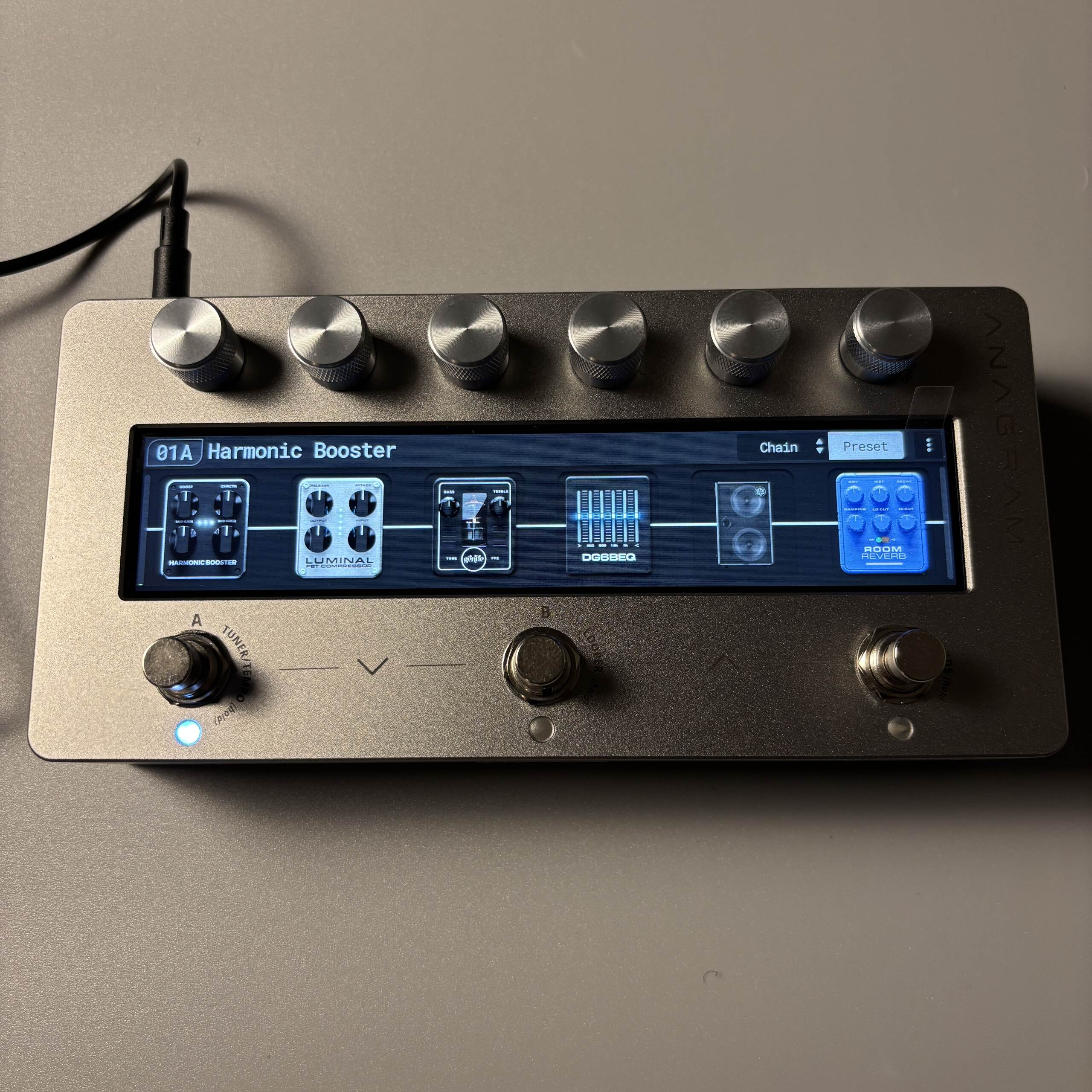 【商品再入荷】ベース用 マルチエフェクターDarkglass Electronics　ANAGRAM
