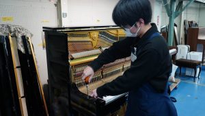 ピアノセレクションセンターピアノ工房のご案内：工房見学も賜ります