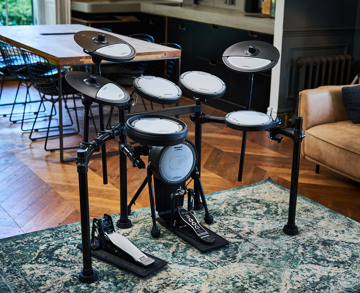 V-Drum史上最も静かな電子ドラム【Roland VQD106】展示中！