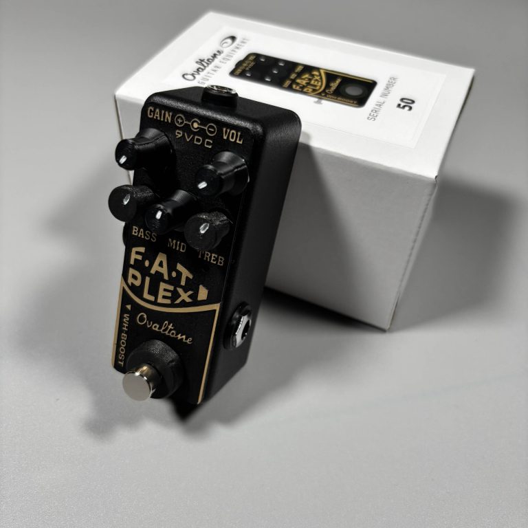 【エフェクター新製品入荷】Ovaltone　FAT PLEXI オーバードライブ