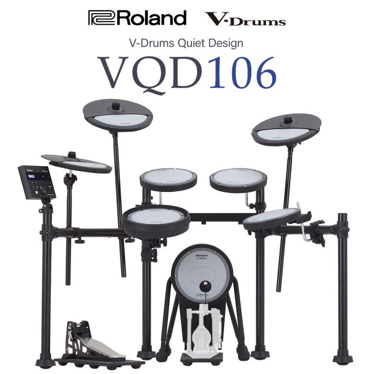これなら置ける！Roland の電子ドラム「VQ106」期間限定展示＆体験会 開催！