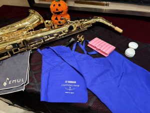 【ハロウィン特集】お手入れしないと良い音出ないぞ！👻
