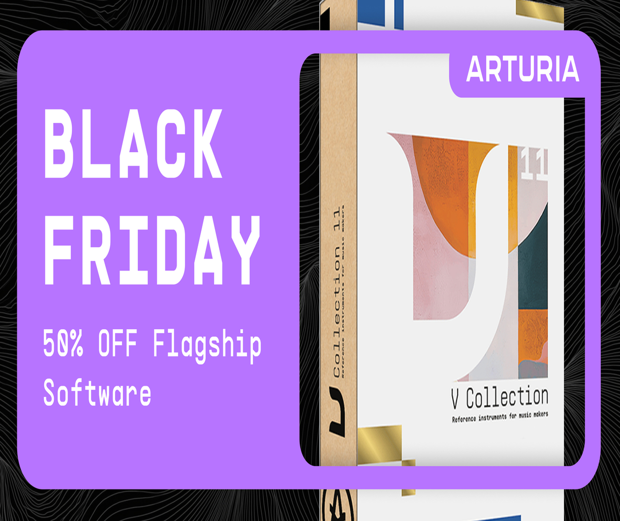 Arturia ライセンス版ソフトウェア BLACK FRIDAY SALE
