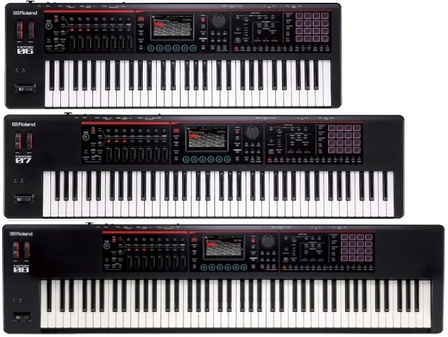 軽量ボディに最上級サウンドとアプリケーションを搭載した多用途シンセサイザー「FANTOM-06 / FANTOM-07 / FANTOM-08」を発売！