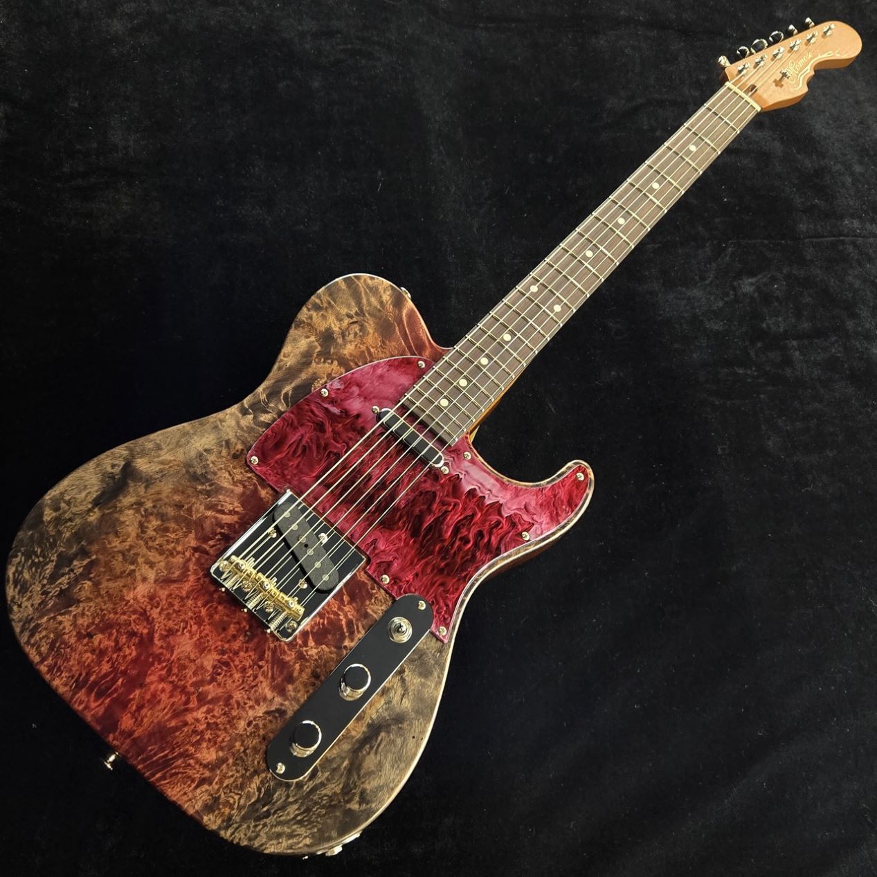 MOMOSE MT2-SAKURA BURL TW/R – Purple Vertical Gradation Matt