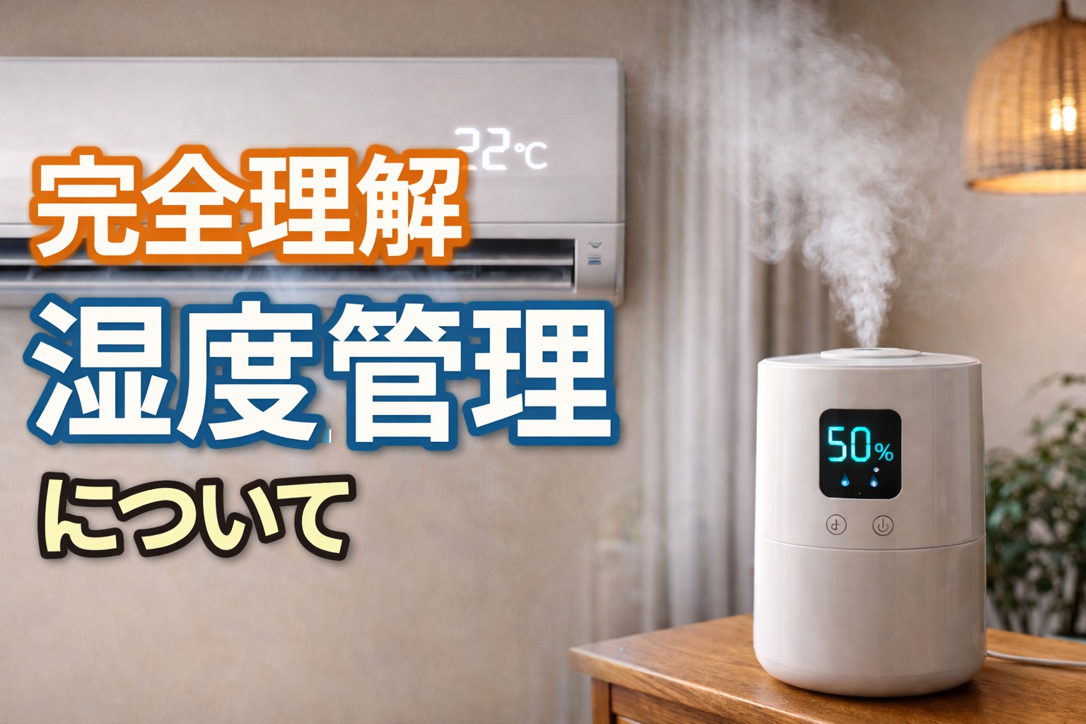 【完全理解】湿度管理について
